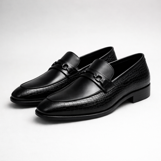 LUXURY CROCODILE LEATHER LOAFERS