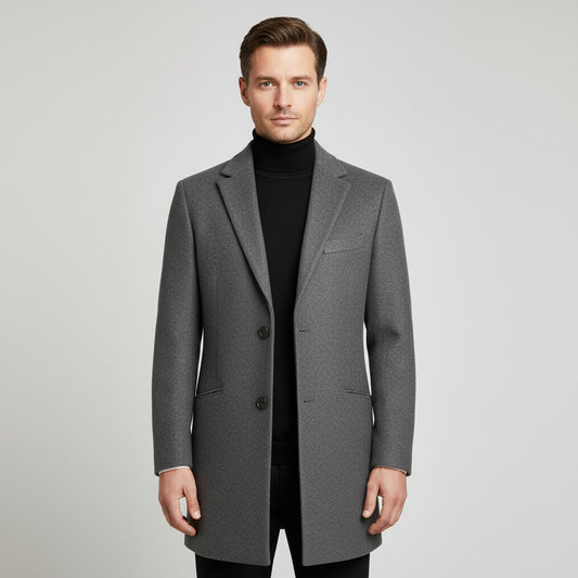 TAILORED WOOL OVERCOAT