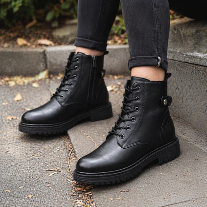PREMIUM WOMEN’S LACE-UP COMBAT BOOTS