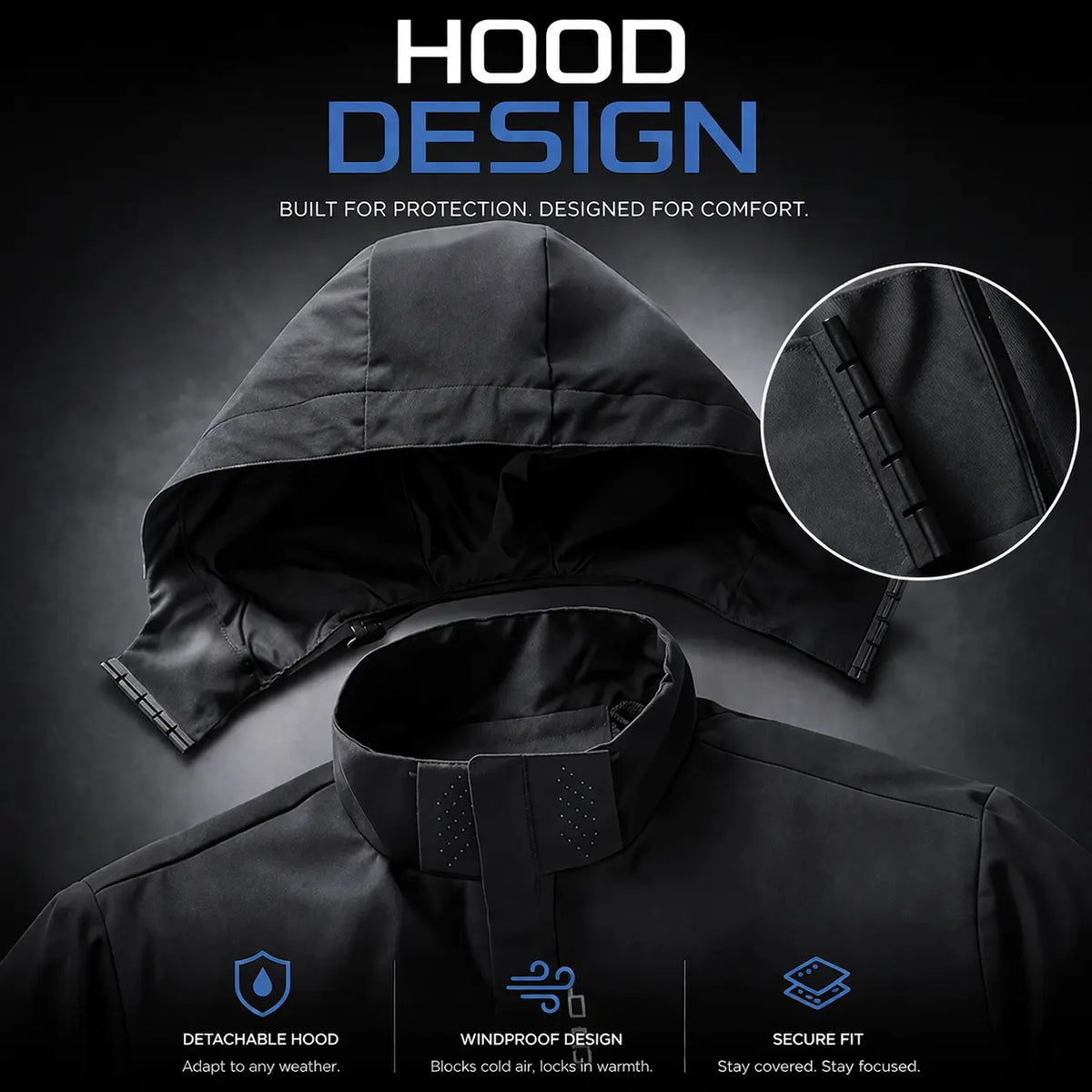ULTRA LIGHTWEIGHT WATERPROOF JACKET