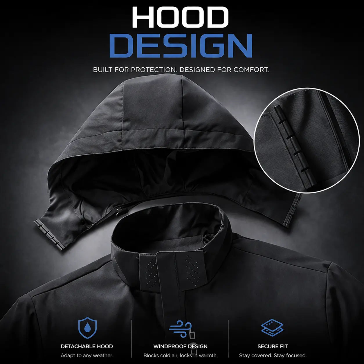 ULTRA LIGHTWEIGHT WATERPROOF JACKET