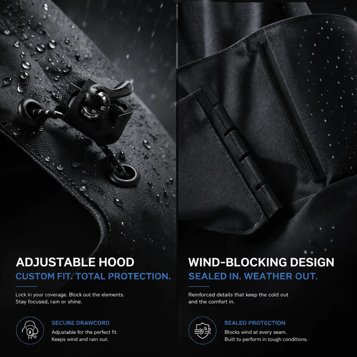 ULTRA LIGHTWEIGHT WATERPROOF JACKET