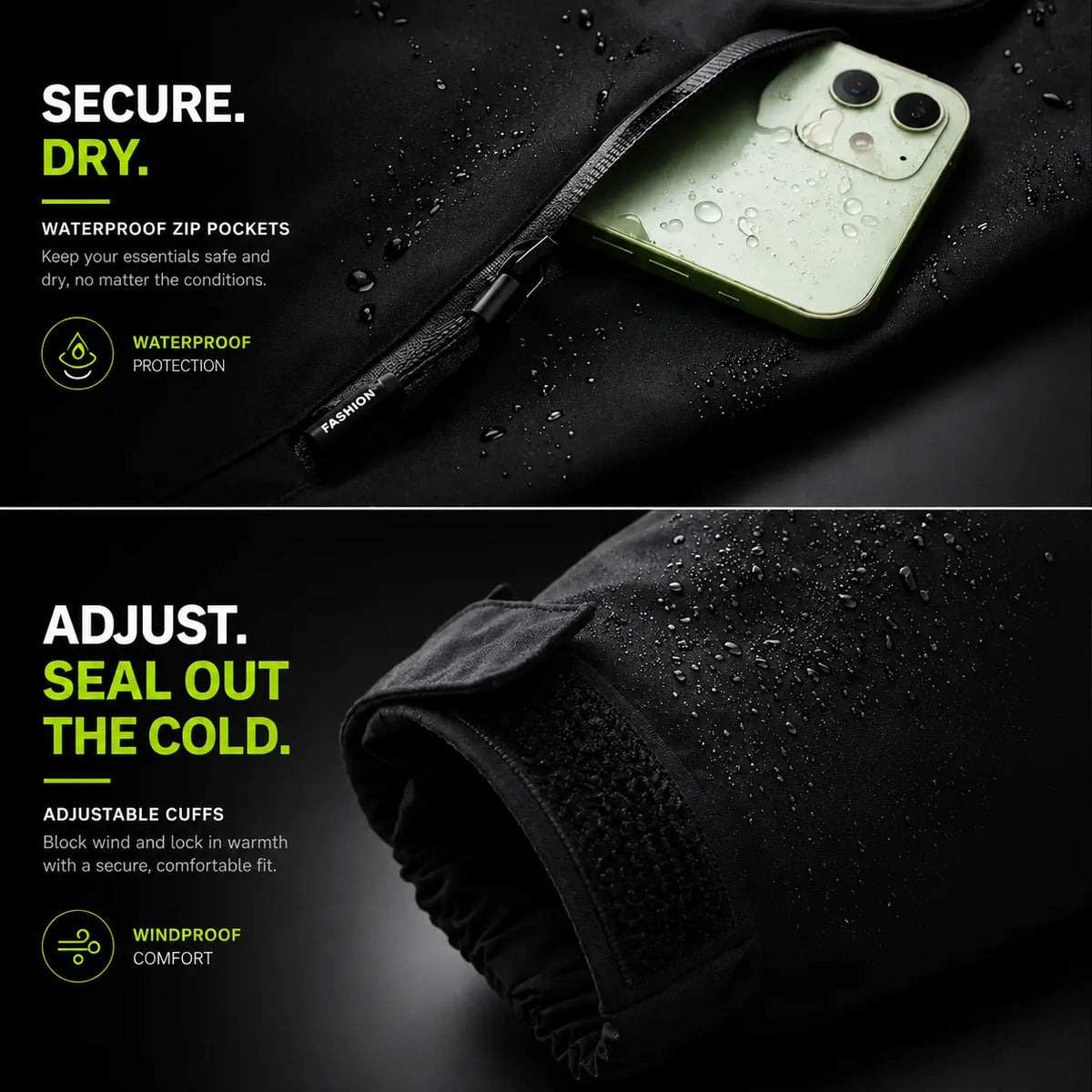 ULTRA LIGHTWEIGHT WATERPROOF JACKET