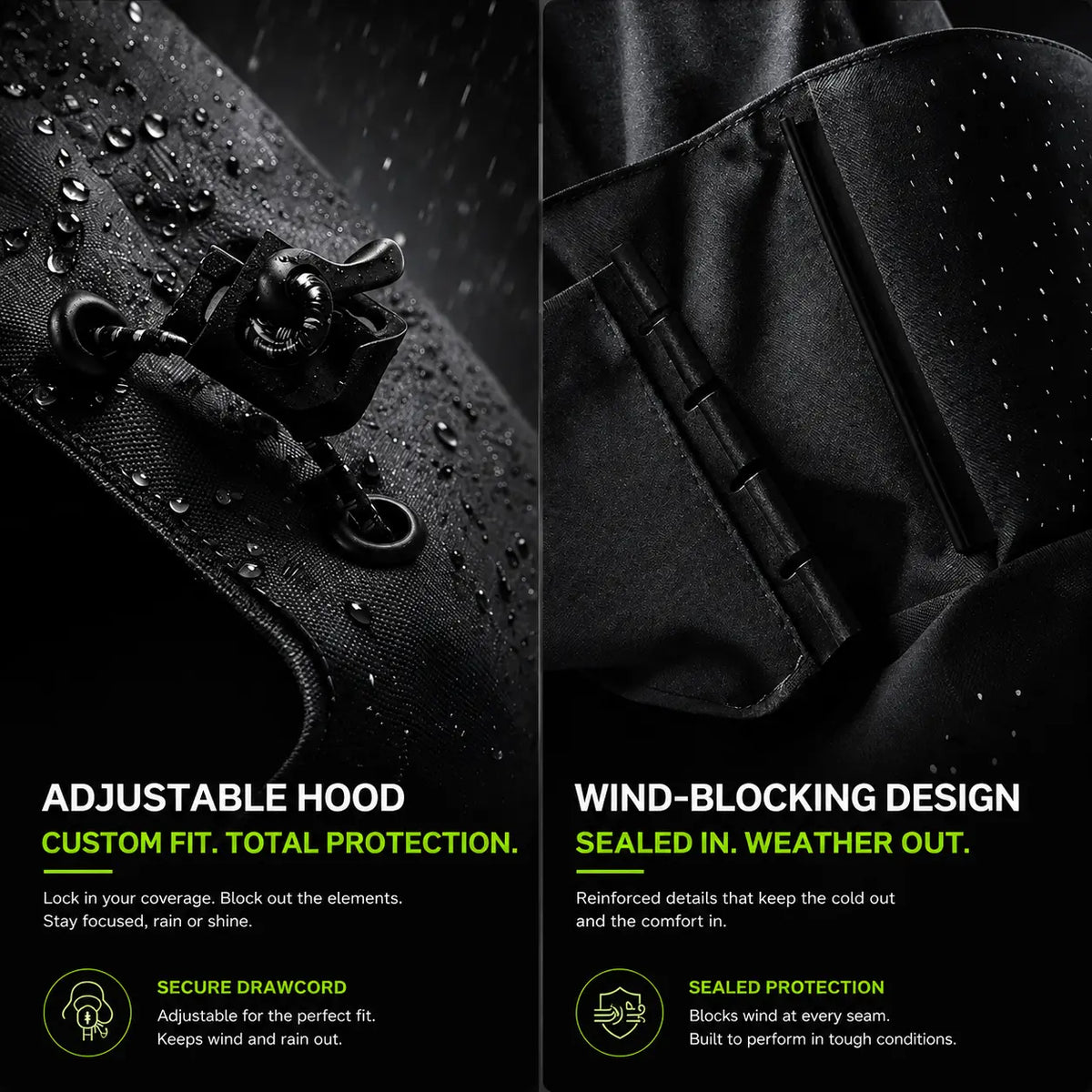 ULTRA LIGHTWEIGHT WATERPROOF JACKET