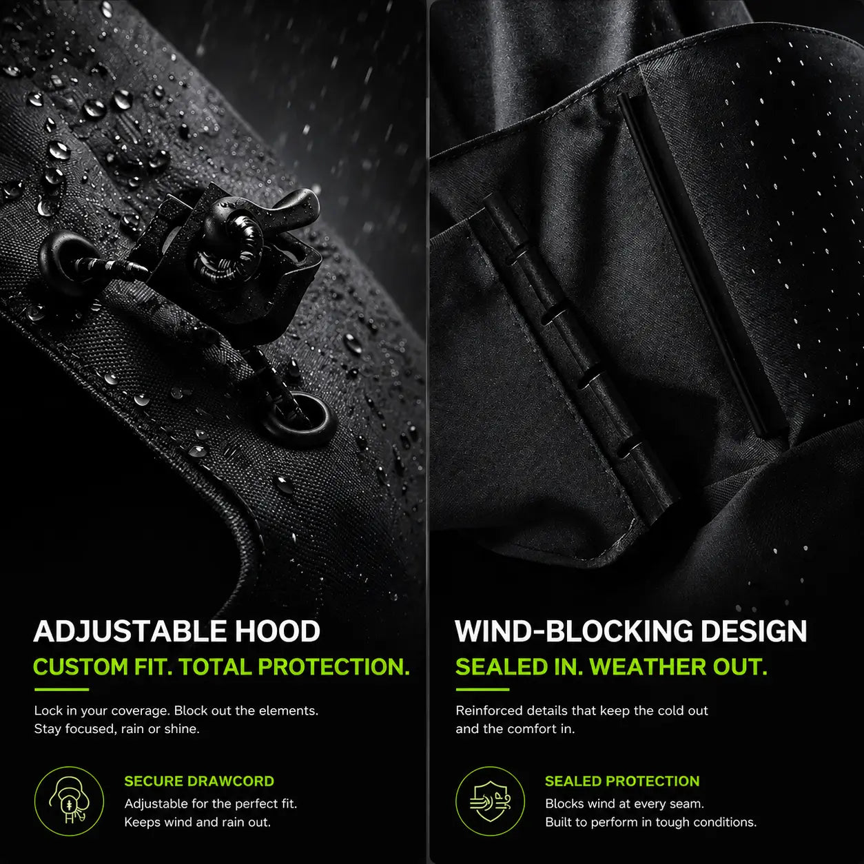 ULTRA LIGHTWEIGHT WATERPROOF JACKET