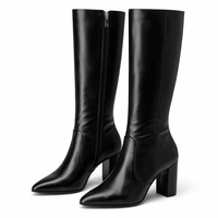 PREMIUM WOMEN’S KNEE-HIGH LEATHER BOOTS