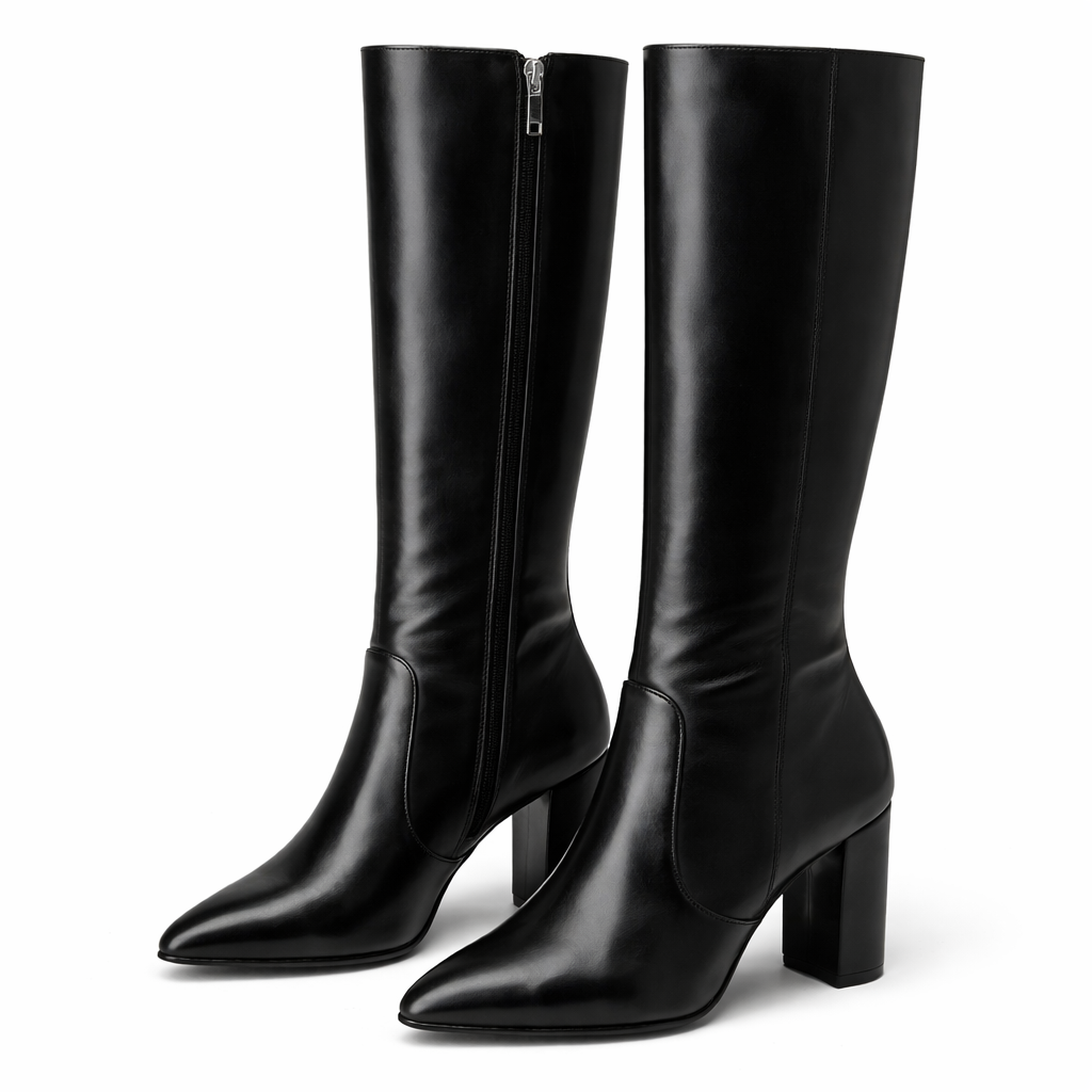 PREMIUM WOMEN’S KNEE-HIGH LEATHER BOOTS