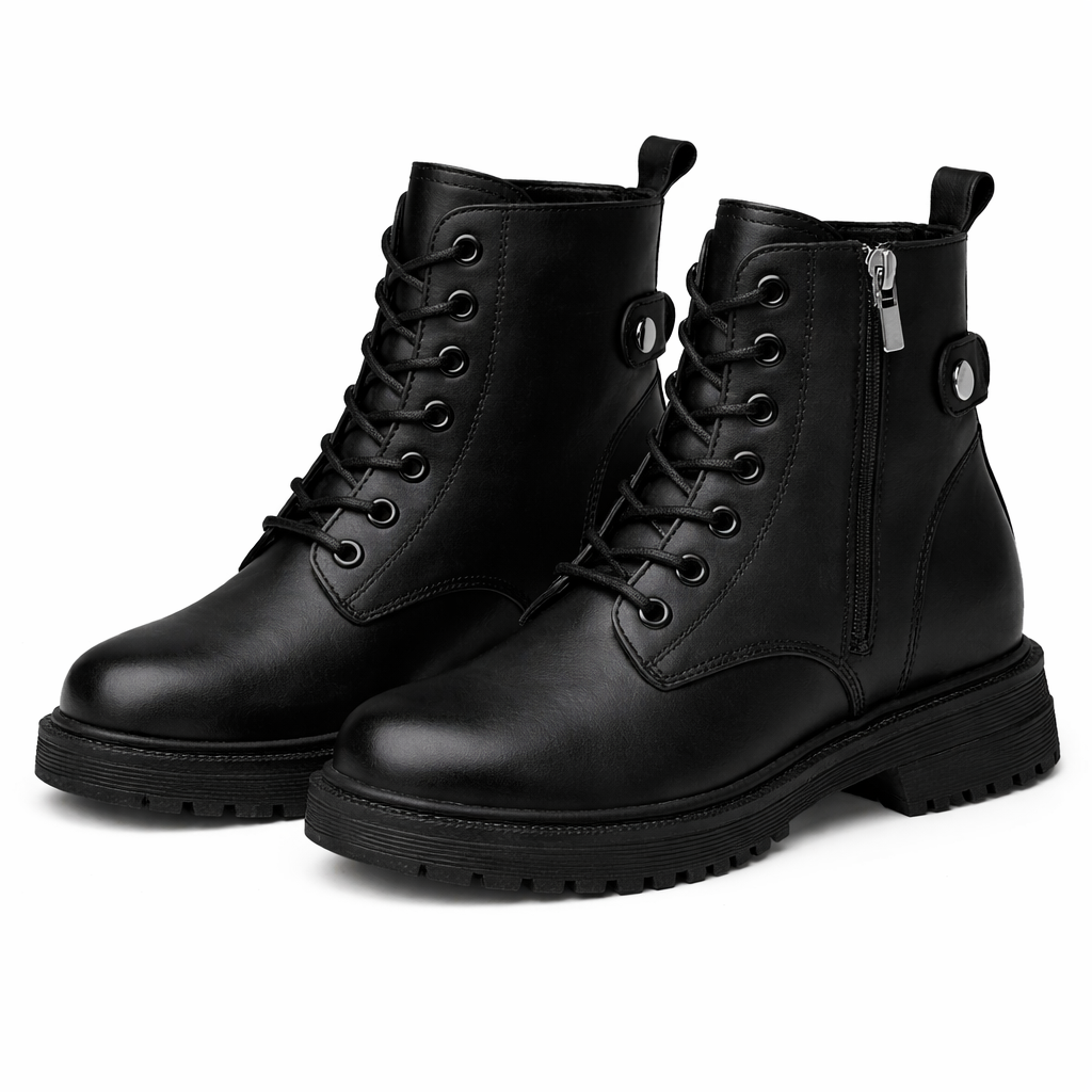 PREMIUM WOMEN’S LACE-UP COMBAT BOOTS