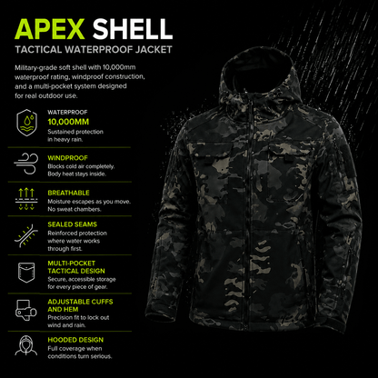 APEX SHELL WATERPROOF JACKET