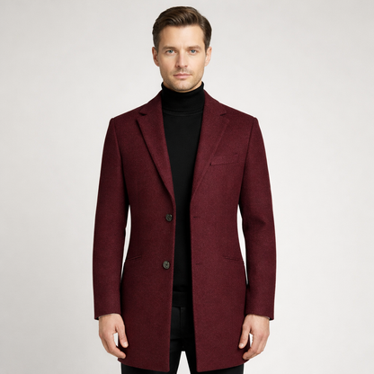 TAILORED WOOL OVERCOAT