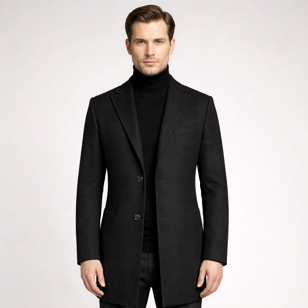 TAILORED WOOL OVERCOAT
