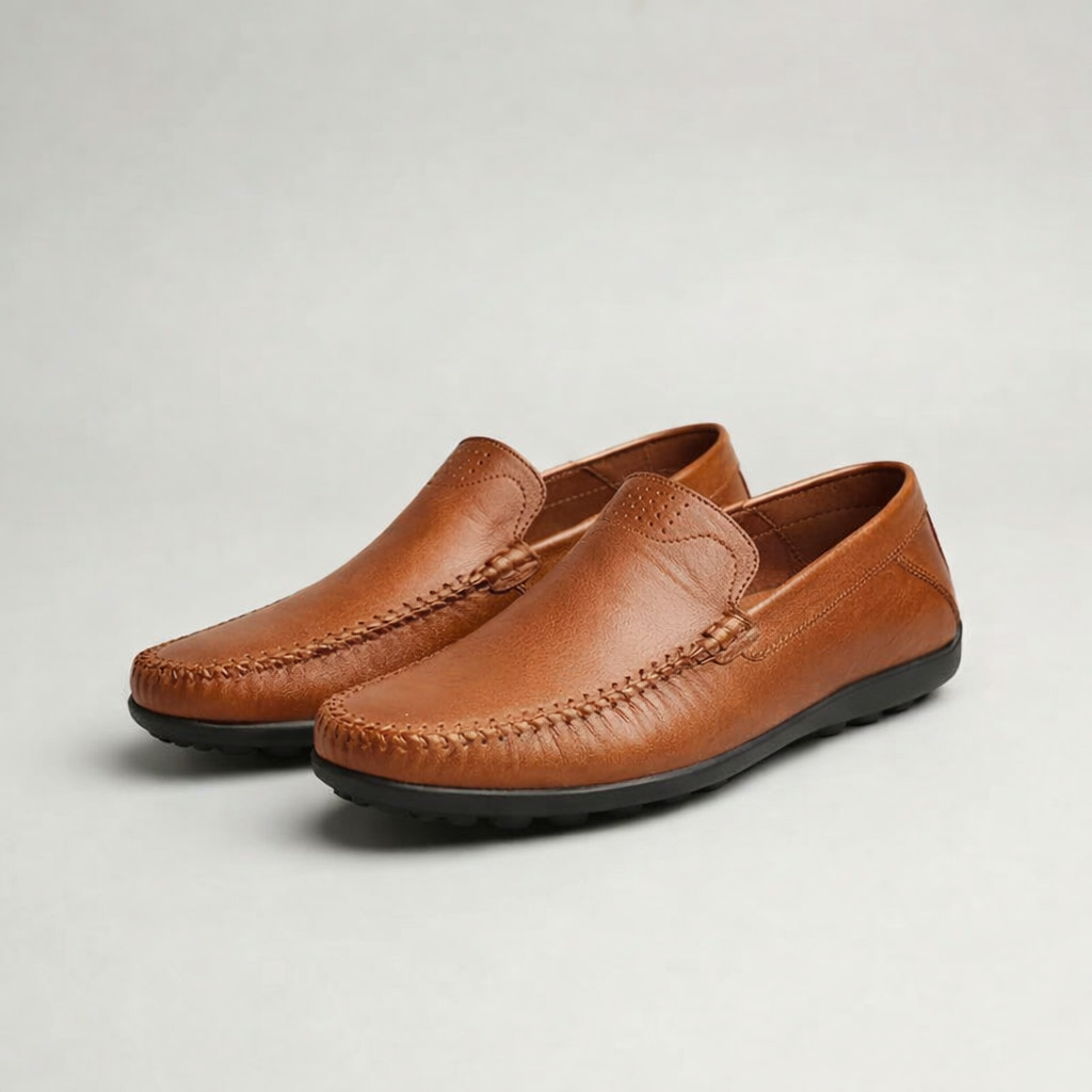 MINIMAL LEATHER LOAFER