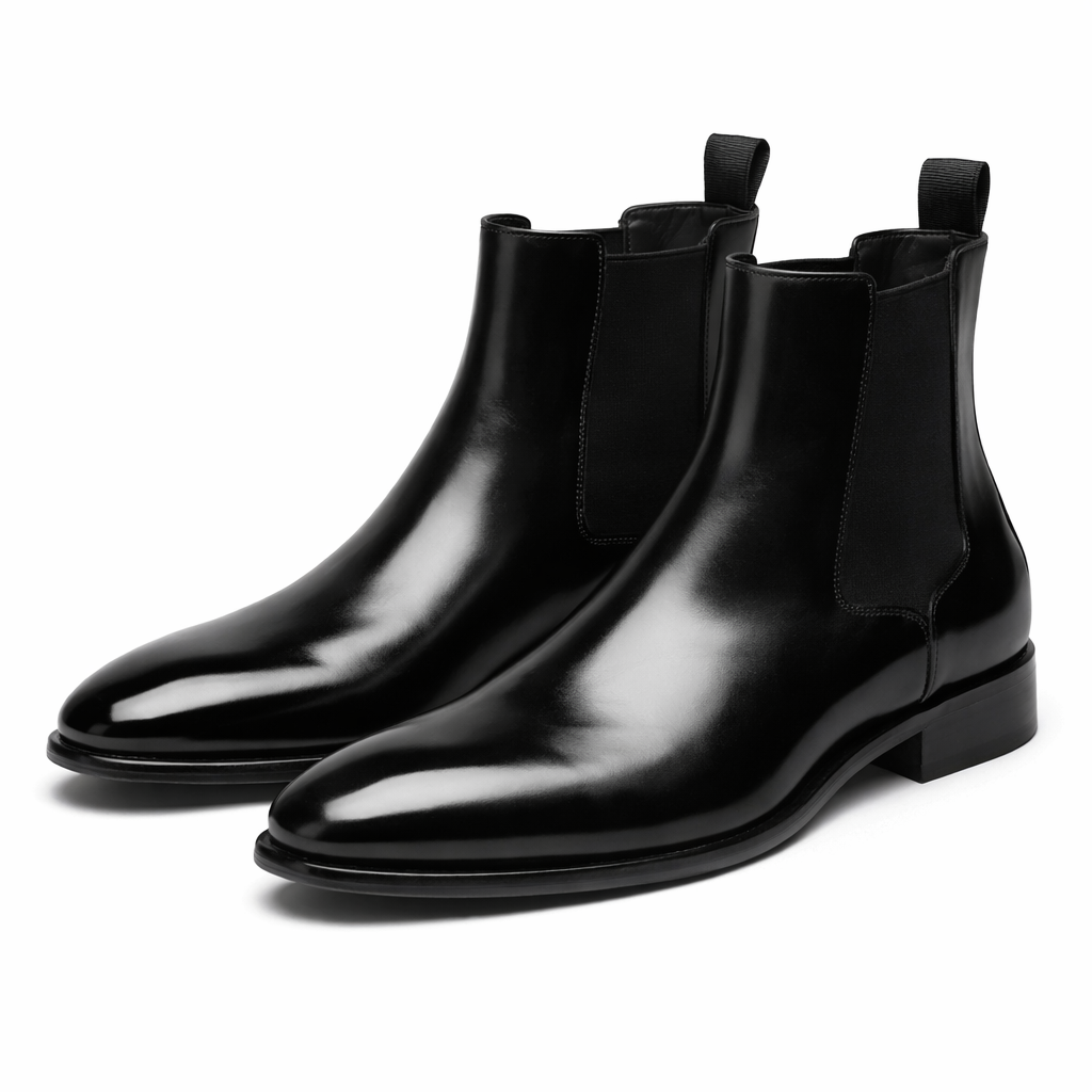 PREMIUM MEN’S CHELSEA LEATHER BOOTS