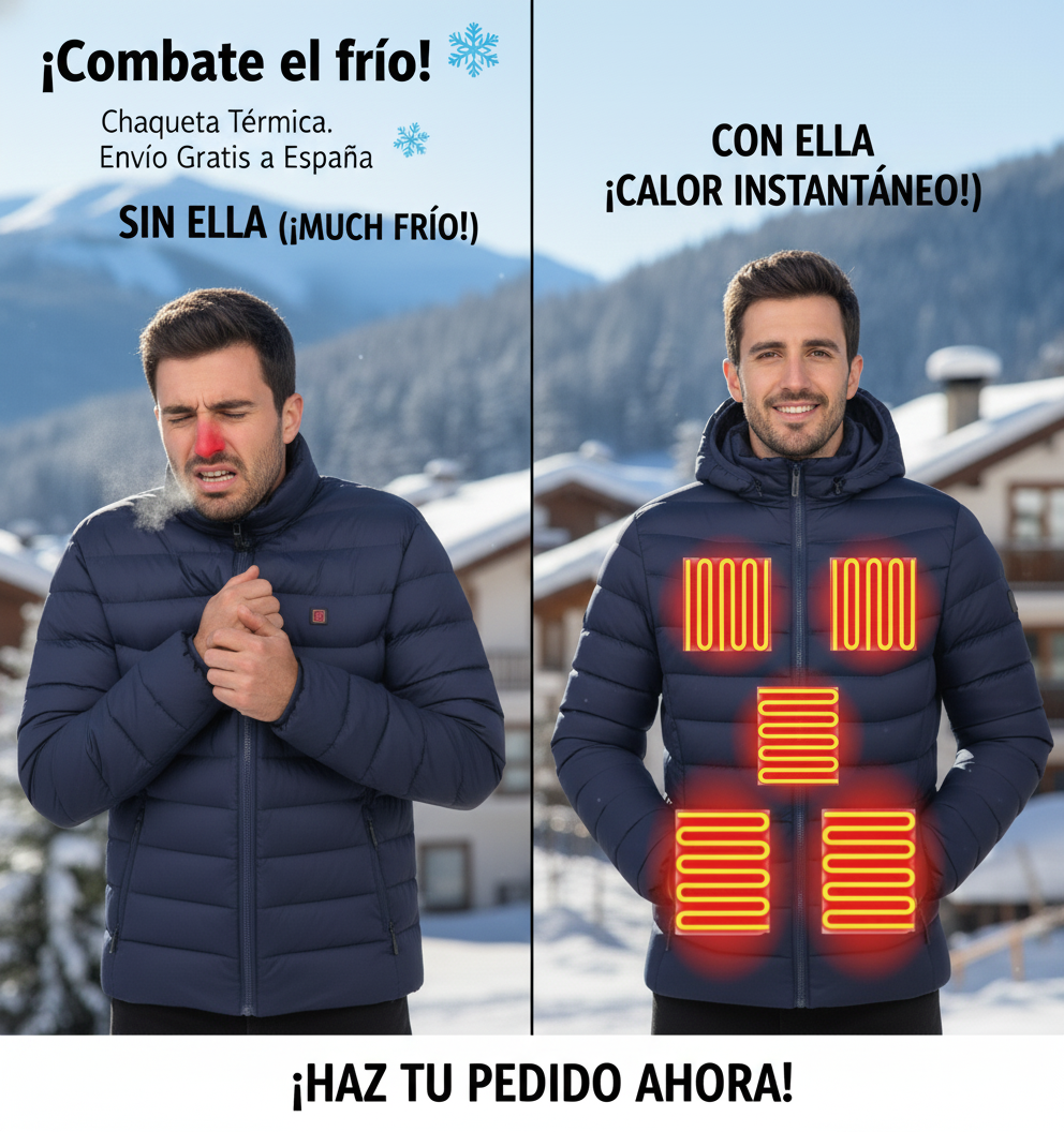 Chaqueta Calefactable 3 Niveles