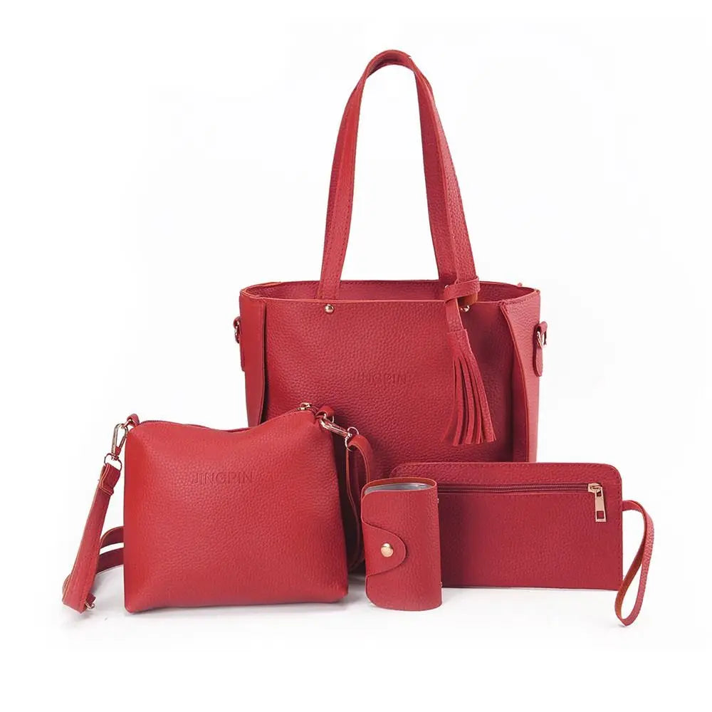 4-PIECE HANDBAG SET