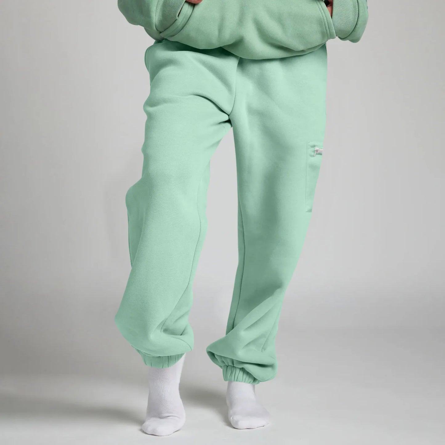 ULTRA COZY THERMAL HOODIE SET WITH BUILT-IN EYE MASK