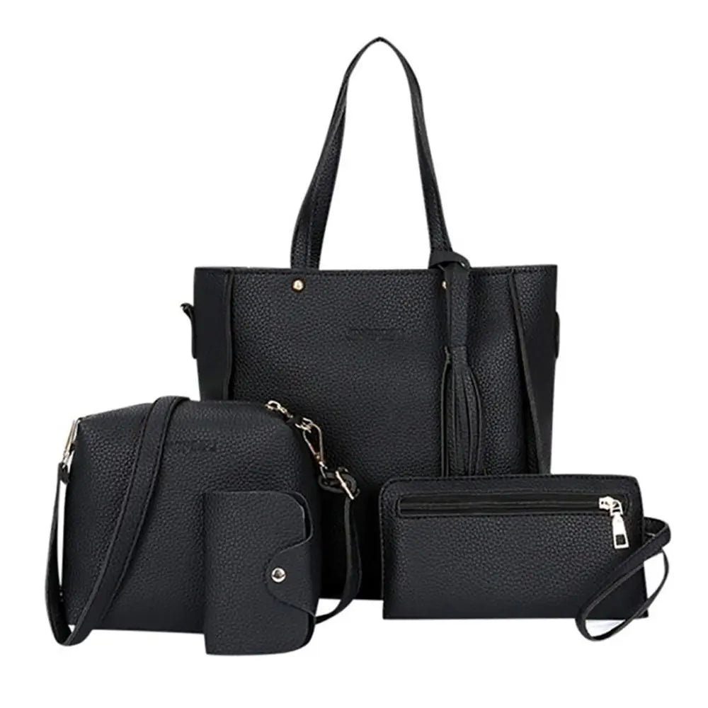 4-PIECE HANDBAG SET