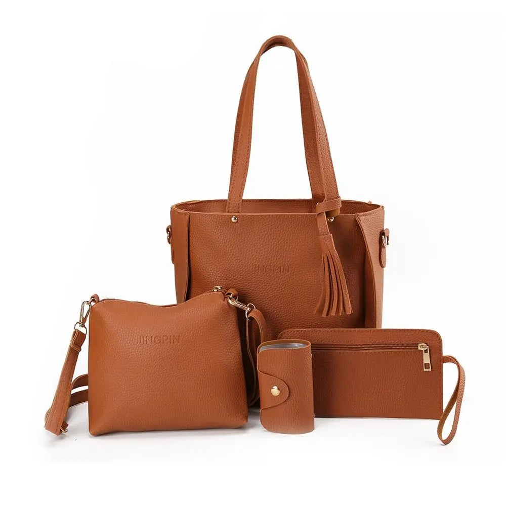 4-PIECE HANDBAG SET