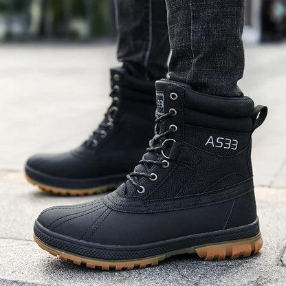 STORM GRIP — Waterproof Winter Work Boot
