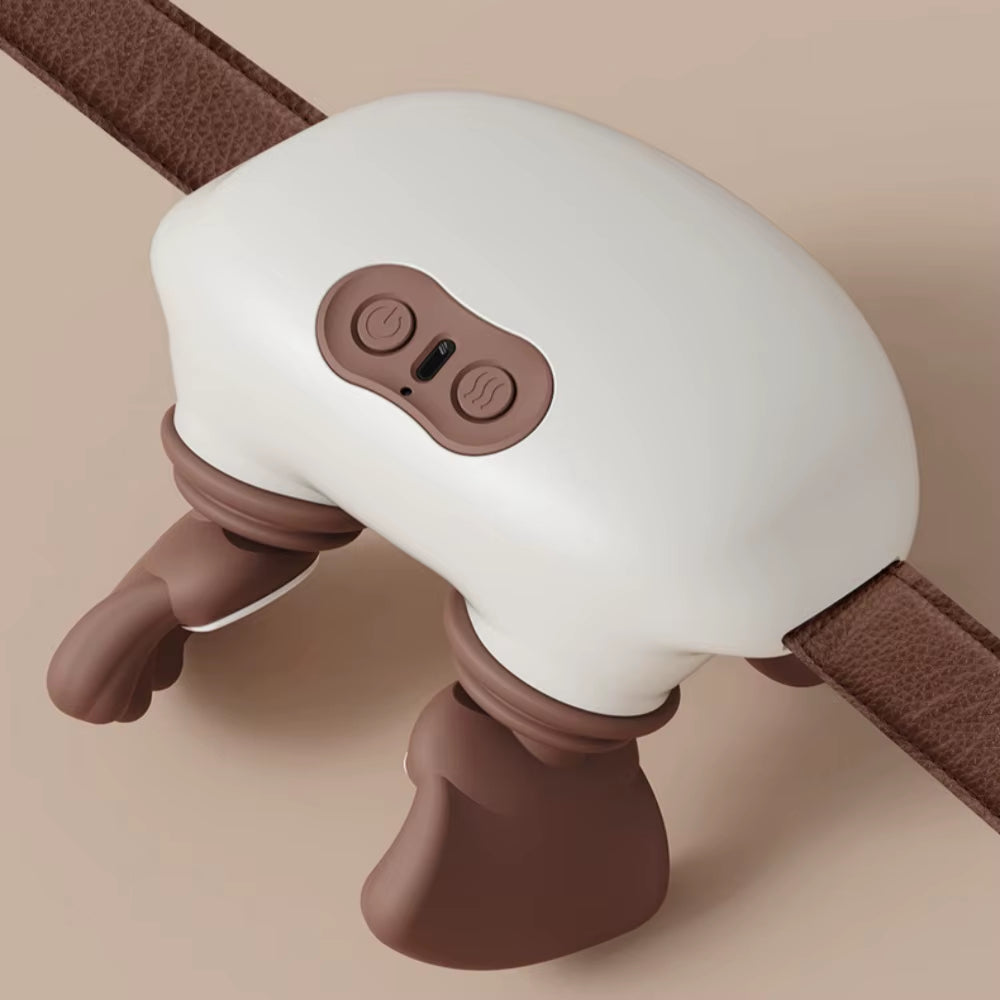 Neck Shoulder Massager Deep Tissue Shiatsu Back Cervical Massage Machine Bionic Heated Fatigue Relief Relax Muscle ﻿3-Level ﻿