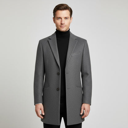 TAILORED WOOL OVERCOAT