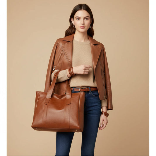 CLASSIC LEATHER TOTE