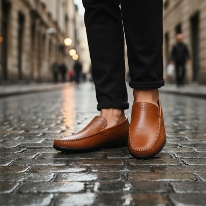 MINIMAL LEATHER LOAFER